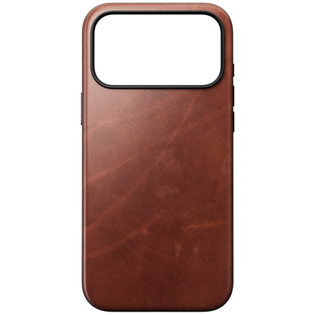 Nomad iPhone 17 Pro Max/iPhone 18 Pro Max Deksel Modern Leather Case Horween Olde Dublin