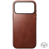 Nomad iPhone 17 Pro Max/iPhone 18 Pro Max Deksel Modern Leather Case Horween Olde Dublin