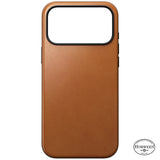 Nomad iPhone 17 Pro Max/iPhone 18 Pro Max Deksel Modern Leather Case Horween Saddle
