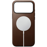 Nomad iPhone 17 Pro Max/iPhone 18 Pro Max Deksel Modern Leather Case Brun