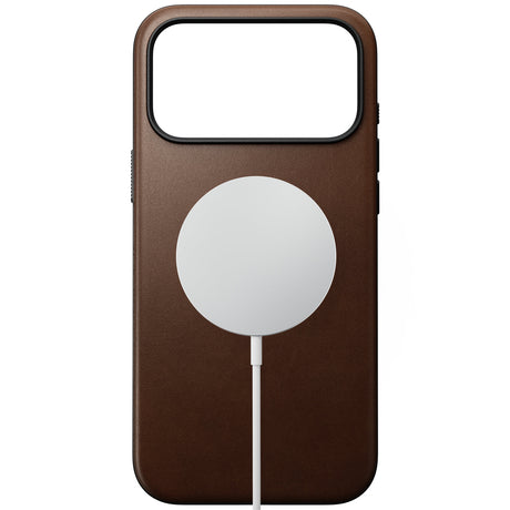 Nomad iPhone 17 Pro Max/iPhone 18 Pro Max Deksel Modern Leather Case Brun