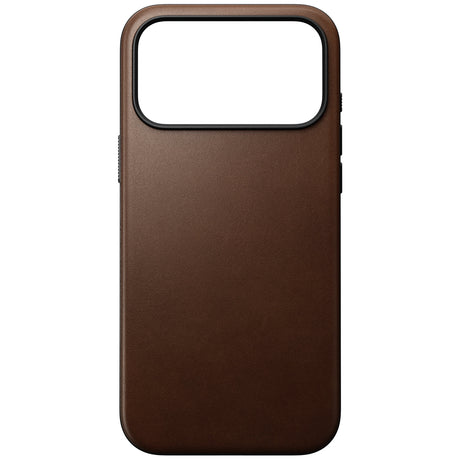 Nomad iPhone 17 Pro Max/iPhone 18 Pro Max Deksel Modern Leather Case Brun