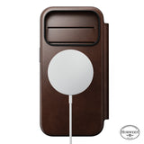 Nomad iPhone 17 Pro/iPhone 18 Pro Etui Modern Leather Folio Horween Rustic Brown