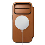 Nomad iPhone 17 Pro/iPhone 18 Pro Etui Modern Leather Folio Horween Saddle