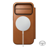 Nomad iPhone 17 Pro/iPhone 18 Pro Etui Modern Leather Folio Horween Saddle