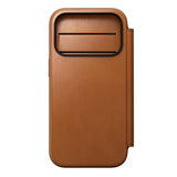 Nomad iPhone 17 Pro/iPhone 18 Pro Etui Modern Leather Folio Horween Saddle