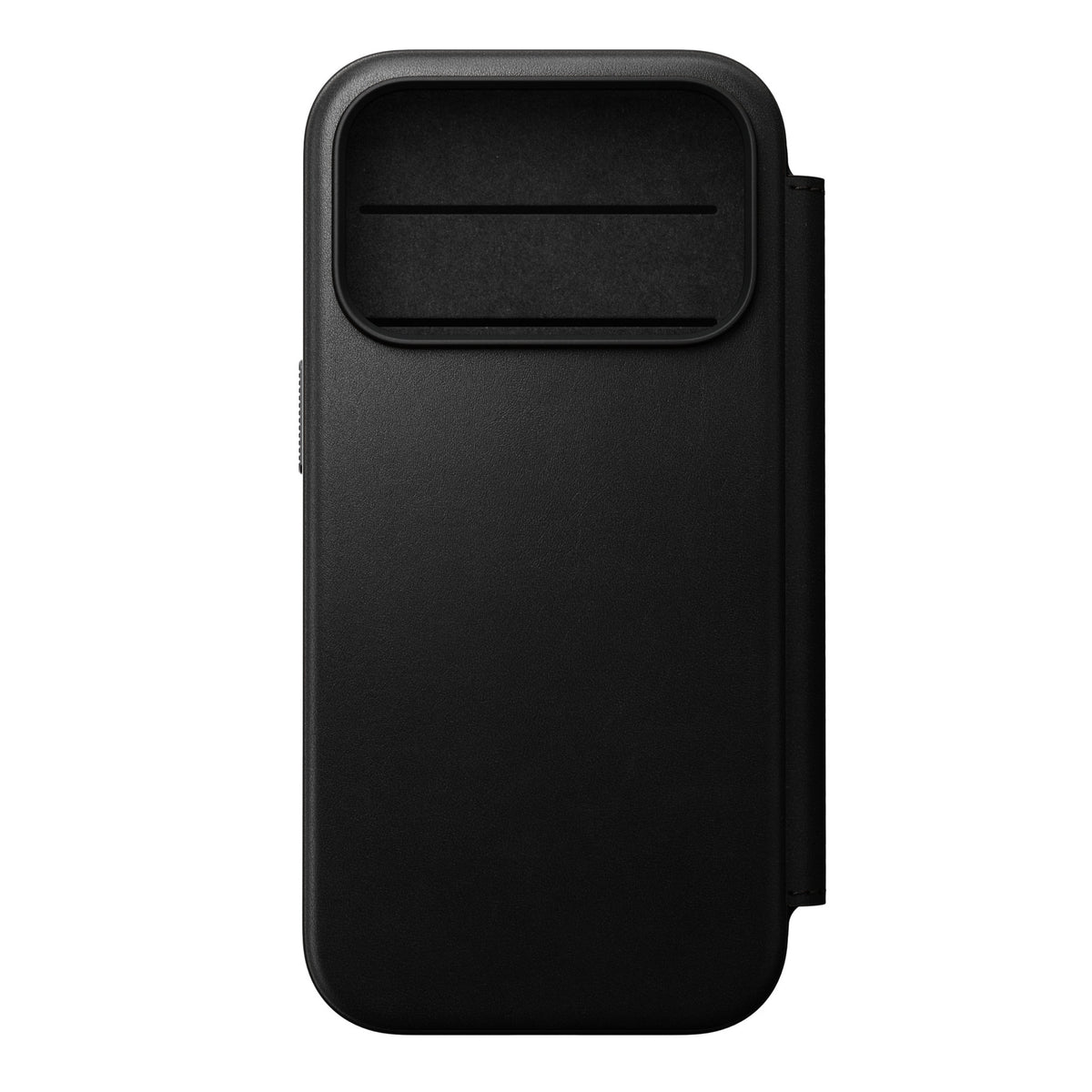 Nomad iPhone 17 Pro/iPhone 18 Pro Etui Modern Leather Folio Svart