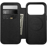 Nomad iPhone 17 Pro/iPhone 18 Pro Etui Modern Leather Folio Svart