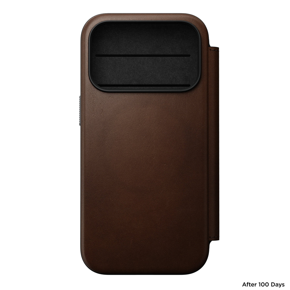 Nomad iPhone 17 Pro/iPhone 18 Pro Etui Modern Leather Folio Brun