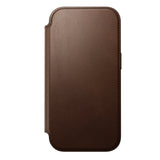 Nomad iPhone 17 Pro/iPhone 18 Pro Etui Modern Leather Folio Brun