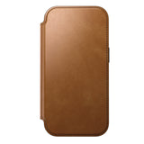 Nomad iPhone 17 Pro/iPhone 18 Pro Etui Modern Leather Folio English Tan