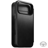 Nomad iPhone 17 Pro Max/iPhone 18 Pro Max Etui Modern Leather Folio Horween Svart