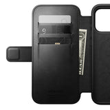 Nomad iPhone 17 Pro Max/iPhone 18 Pro Max Etui Modern Leather Folio Horween Svart