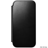 Nomad iPhone 17 Pro Max/iPhone 18 Pro Max Etui Modern Leather Folio Horween Svart
