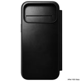 Nomad iPhone 17 Pro Max/iPhone 18 Pro Max Etui Modern Leather Folio Horween Svart