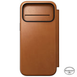 Nomad iPhone 17 Pro Max/iPhone 18 Pro Max Etui Modern Leather Folio Horween Saddle