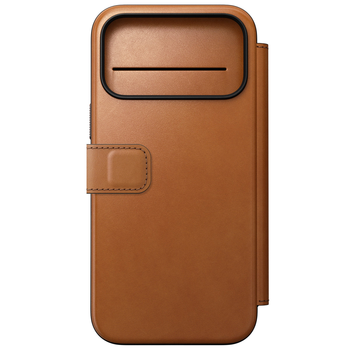 Nomad iPhone 17 Pro Max/iPhone 18 Pro Max Etui Modern Leather Folio Horween Saddle