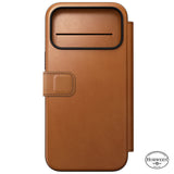 Nomad iPhone 17 Pro Max/iPhone 18 Pro Max Etui Modern Leather Folio Horween Saddle