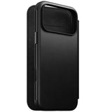 Nomad iPhone 17 Pro Max/iPhone 18 Pro Max Etui Modern Leather Folio Svart