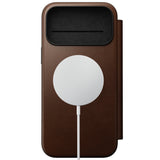 Nomad iPhone 17 Pro Max/iPhone 18 Pro Max Etui Modern Leather Folio Brun