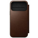Nomad iPhone 17 Pro Max/iPhone 18 Pro Max Etui Modern Leather Folio Brun