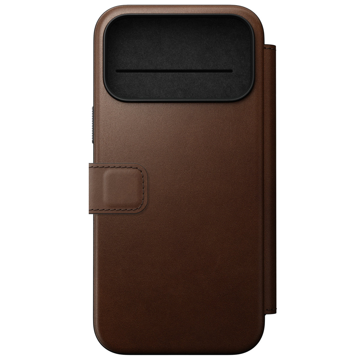 Nomad iPhone 17 Pro Max/iPhone 18 Pro Max Etui Modern Leather Folio Brun