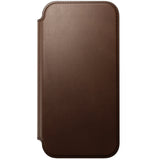 Nomad iPhone 17 Pro Max/iPhone 18 Pro Max Etui Modern Leather Folio Brun