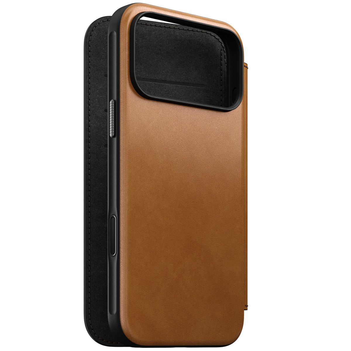 Nomad iPhone 17 Pro Max/iPhone 18 Pro Max Etui Modern Leather Folio English Tan