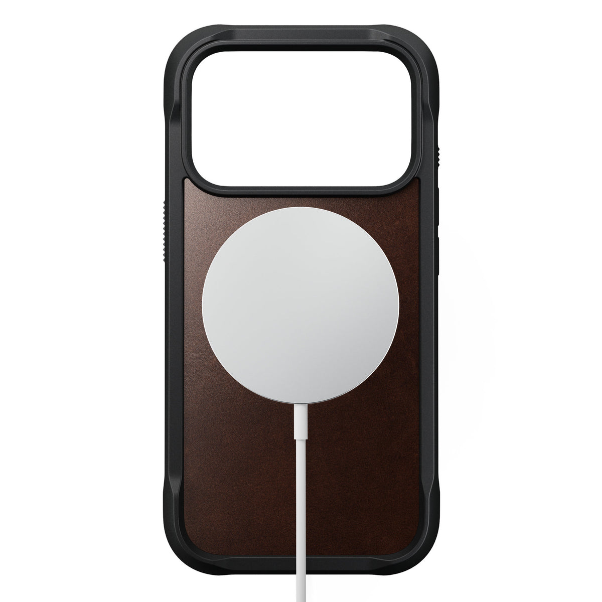 Nomad iPhone 17 Pro/iPhone 18 Pro Deksel Rugged Leather Case Rustic Brown