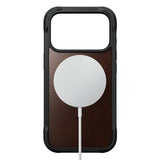 Nomad iPhone 17 Pro/iPhone 18 Pro Deksel Rugged Leather Case Rustic Brown