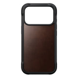 Nomad iPhone 17 Pro/iPhone 18 Pro Deksel Rugged Leather Case Rustic Brown