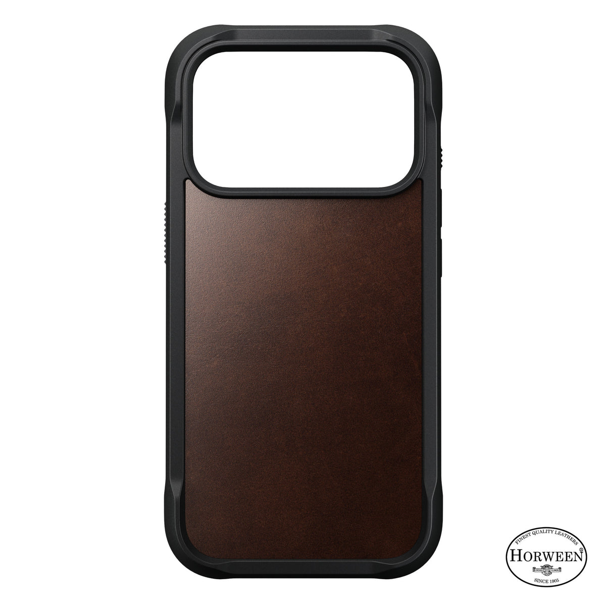 Nomad iPhone 17 Pro/iPhone 18 Pro Deksel Rugged Leather Case Rustic Brown