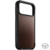 Nomad iPhone 17 Pro Max/iPhone 18 Pro Max Deksel Rugged Leather Case Rustic Brown