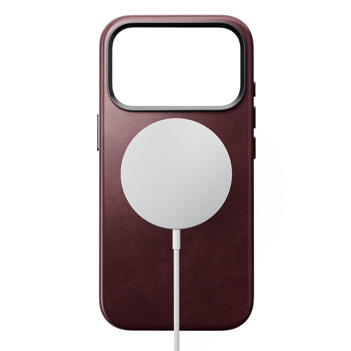 Nomad iPhone 17 Pro/iPhone 18 Pro Deksel Traditional Leather Case Horween Burgundy