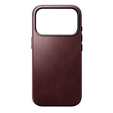 Nomad iPhone 17 Pro/iPhone 18 Pro Deksel Traditional Leather Case Horween Burgundy