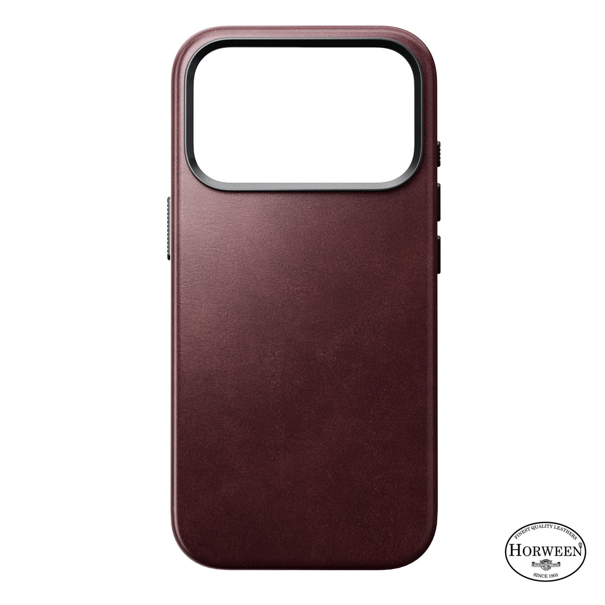 Nomad iPhone 17 Pro/iPhone 18 Pro Deksel Traditional Leather Case Horween Burgundy