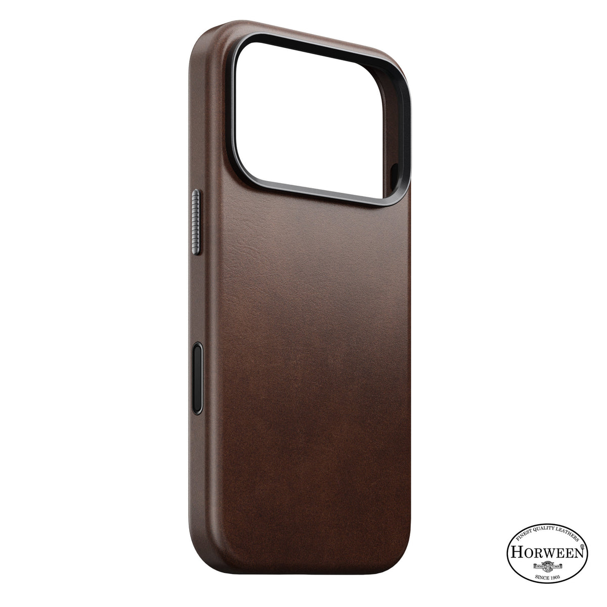 Nomad iPhone 17 Pro/iPhone 18 Pro Deksel Traditional Leather Case Horween Rustic Brown