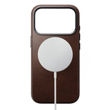 Nomad iPhone 17 Pro/iPhone 18 Pro Deksel Traditional Leather Case Horween Rustic Brown
