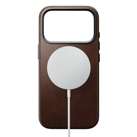 Nomad iPhone 17 Pro/iPhone 18 Pro Deksel Traditional Leather Case Horween Rustic Brown