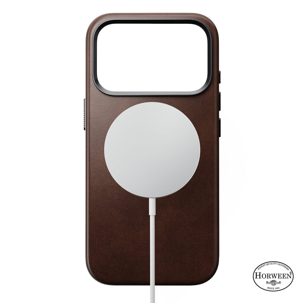 Nomad iPhone 17 Pro/iPhone 18 Pro Deksel Traditional Leather Case Horween Rustic Brown
