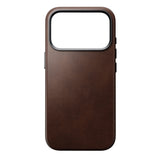 Nomad iPhone 17 Pro/iPhone 18 Pro Deksel Traditional Leather Case Horween Rustic Brown