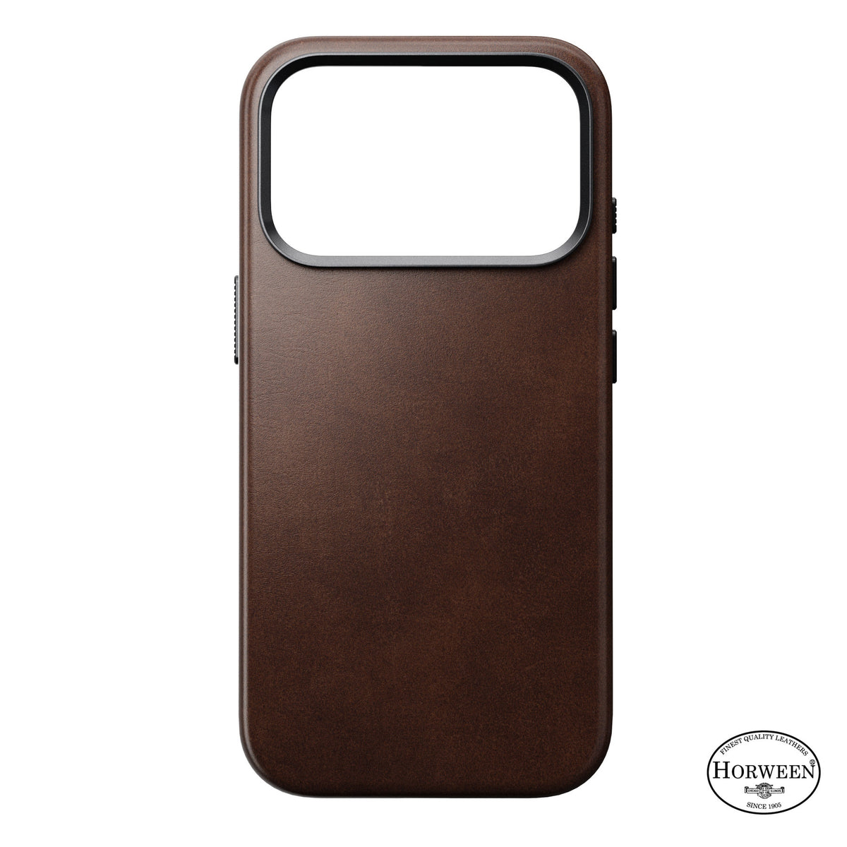 Nomad iPhone 17 Pro/iPhone 18 Pro Deksel Traditional Leather Case Horween Rustic Brown