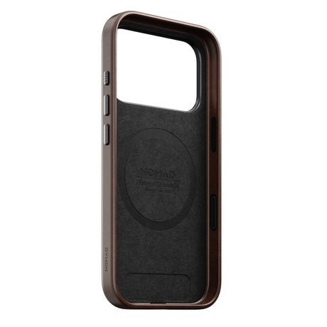 Nomad iPhone 17 Pro/iPhone 18 Pro Deksel Traditional Leather Case Horween Rustic Brown