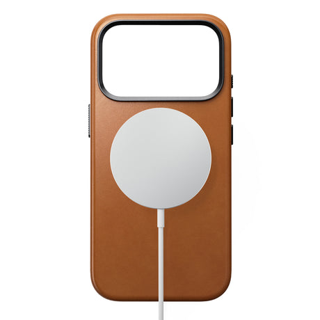 Nomad iPhone 17 Pro/iPhone 18 Pro Deksel Traditional Leather Case Horween Saddle