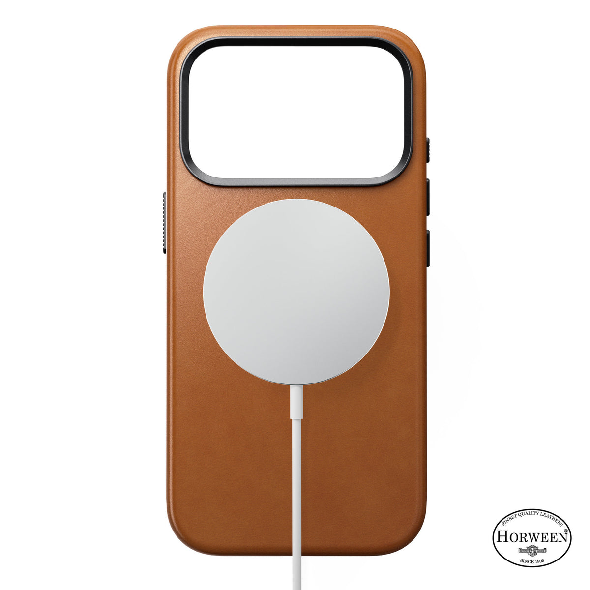 Nomad iPhone 17 Pro/iPhone 18 Pro Deksel Traditional Leather Case Horween Saddle