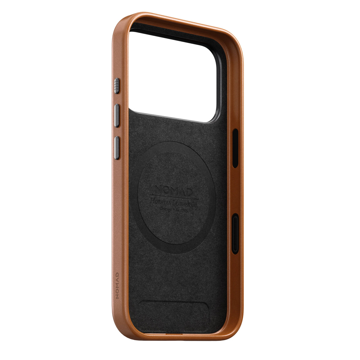 Nomad iPhone 17 Pro/iPhone 18 Pro Deksel Traditional Leather Case Horween Saddle