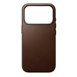 Nomad iPhone 17 Pro/iPhone 18 Pro Deksel Traditional Leather Case Brun