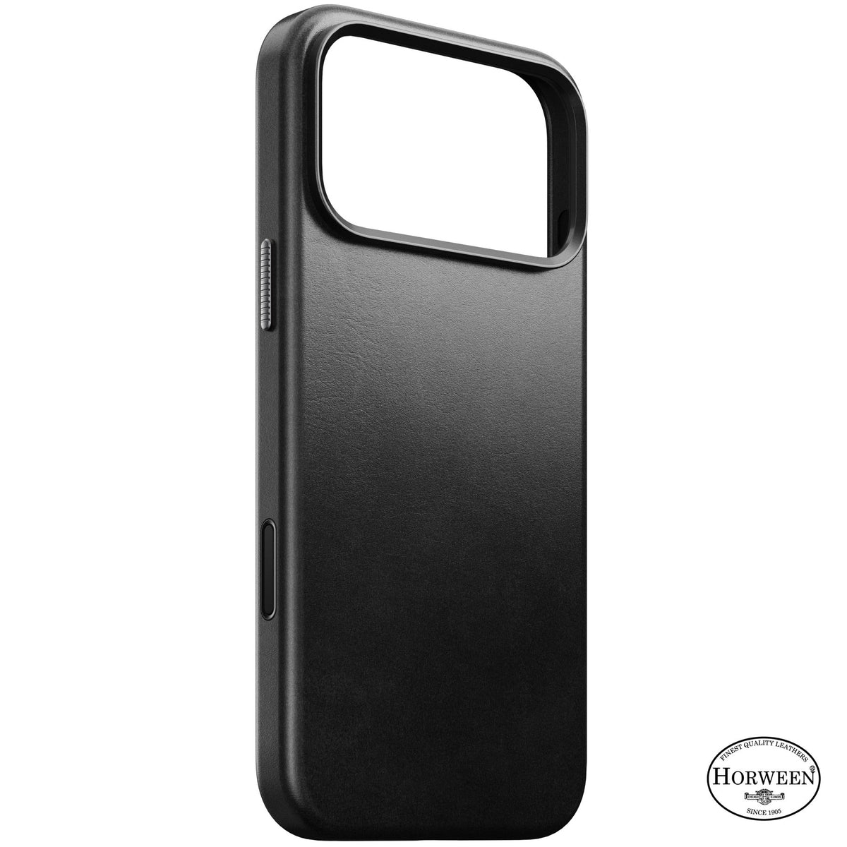 Nomad iPhone 17 Pro Max/iPhone 18 Pro Max Deksel Traditional Leather Case Horween Svart