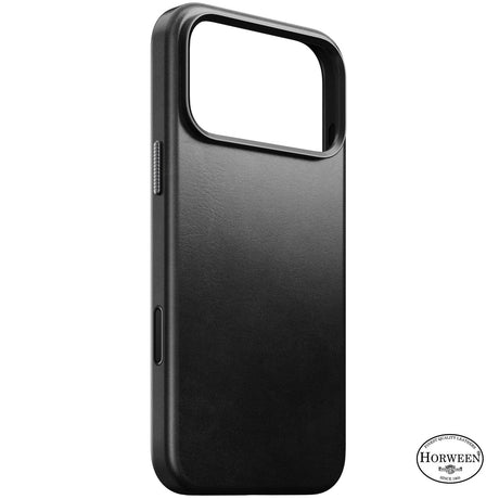 Nomad iPhone 17 Pro Max/iPhone 18 Pro Max Deksel Traditional Leather Case Horween Svart