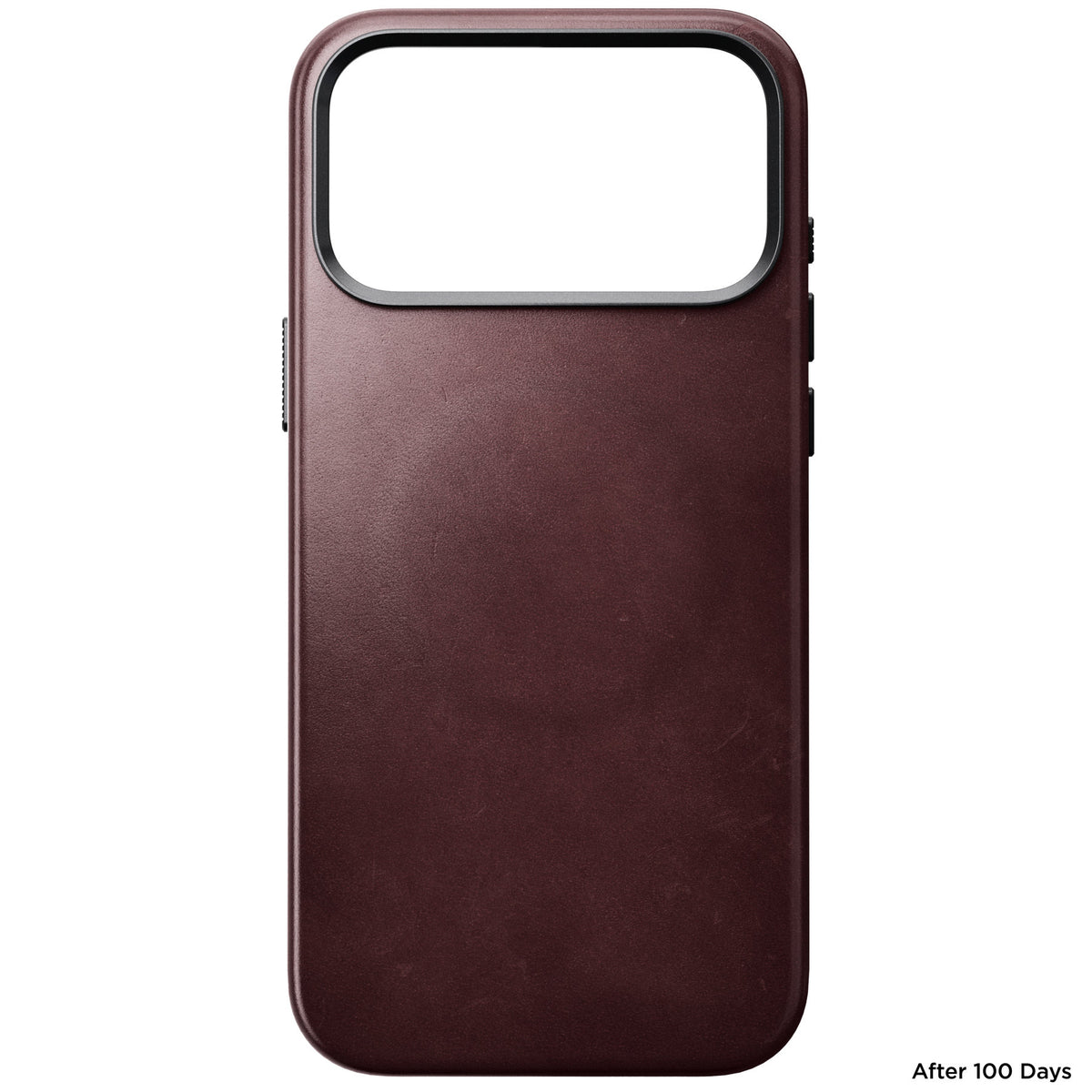 Nomad iPhone 17 Pro Max/iPhone 18 Pro Max Deksel Traditional Leather Case Horween Burgundy